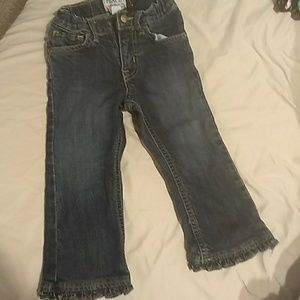 Childres place ruffle jeans